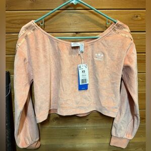 Adidas Women's cropped Sweatshirt
